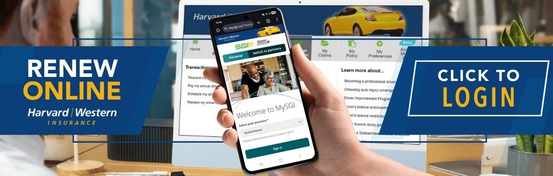 MySGI services with phone in pocket