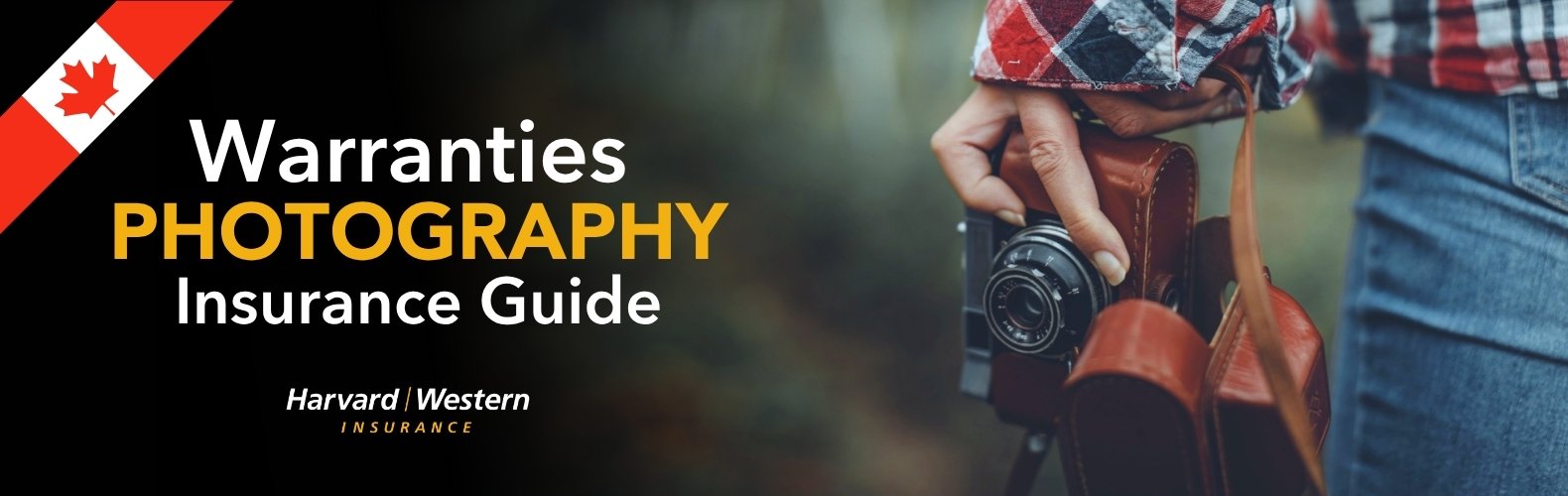 person wear flannel holding camera, warranties